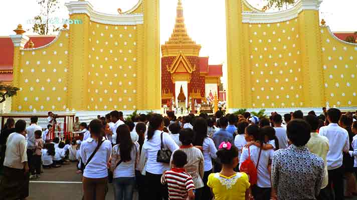 photo Cremation King Norodom Sihanouk