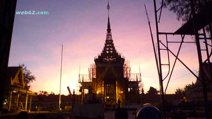 Cremation King Norodom Sihanouk