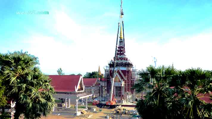 Cremation King Norodom Sihanouk