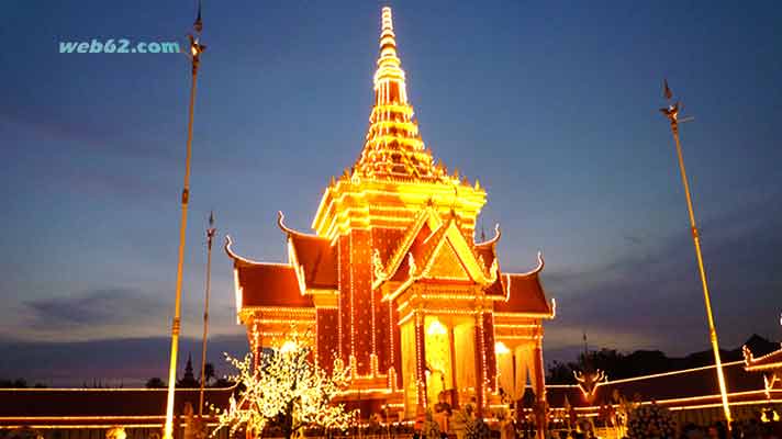 Cremation King Norodom Sihanouk