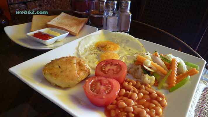 Breakfast at Anjali Restaurant