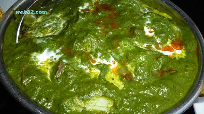 photo Indian food Spinach