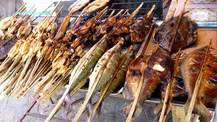 Crab Market in Kep