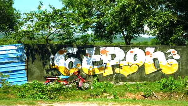 photo Graffiti in Sihanoukville