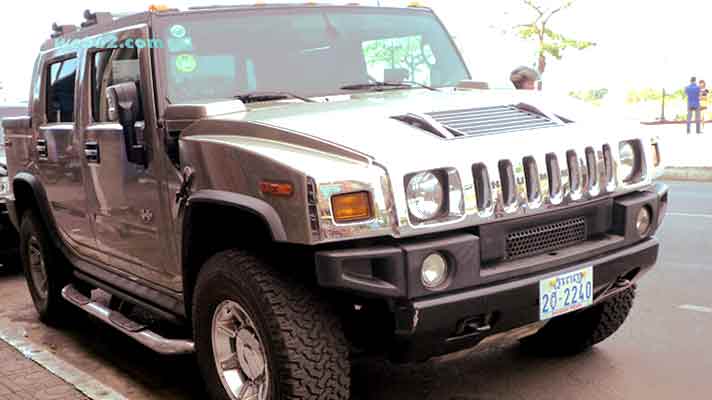 Hummer Jeep in Cambodia