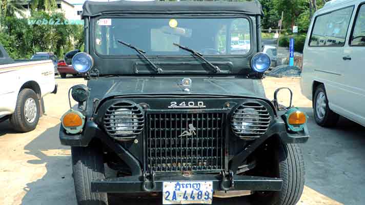 Hummer Jeep in Cambodia