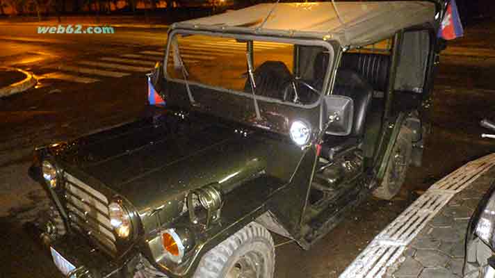 Jeep in Phnom Penh