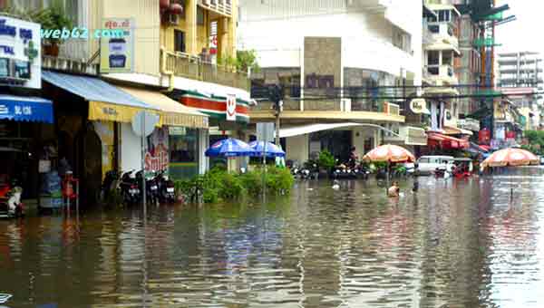 Phnom Penh flooded