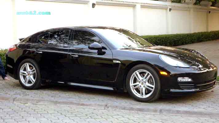 Porsche car in Cambodia