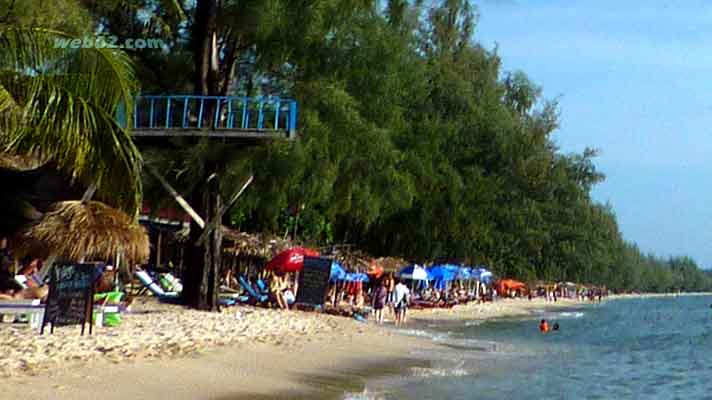 photo Otres Beach Sihanoukville