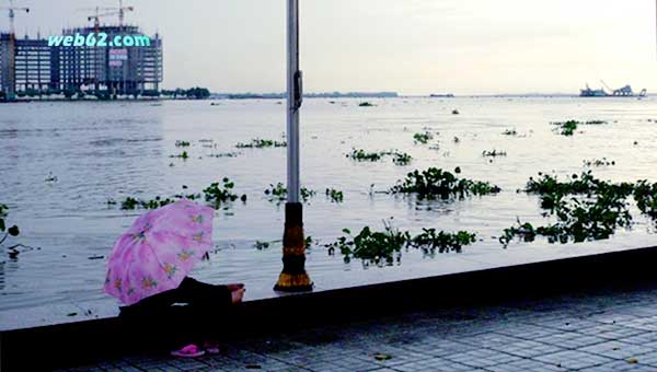 Mekong River flood 2011