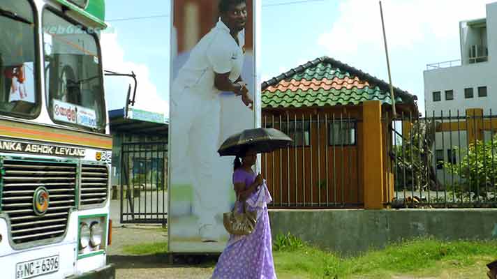 Sri Lankan girl in Galle