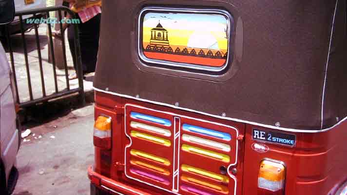 Tuk Tuk in Kandy, Sri Lanka