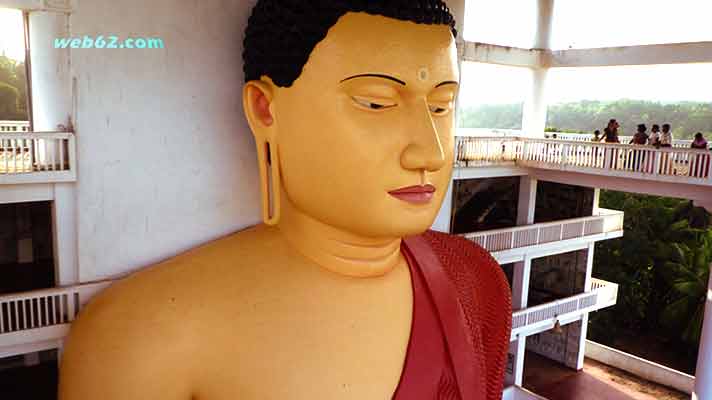 Weherahena Temple in Matara, Sri Lanka