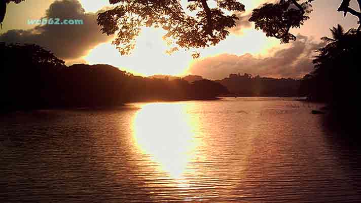 photo Kandy Lake Sunset