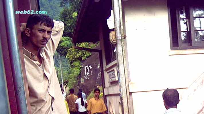 Photo from a train ride in Sri Lanka