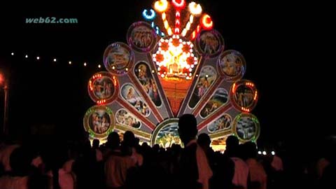 from the Vesak lights in Galle, Sri Lanka