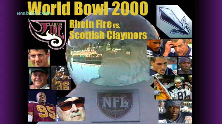 Foto from World Bowl 2000