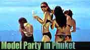 Beachwear models in Phuket