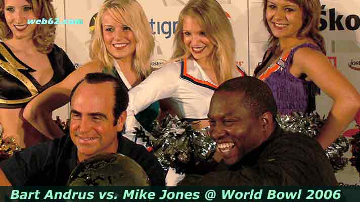 photo from World Bowl 2006 Mike Jones Bart Andrus