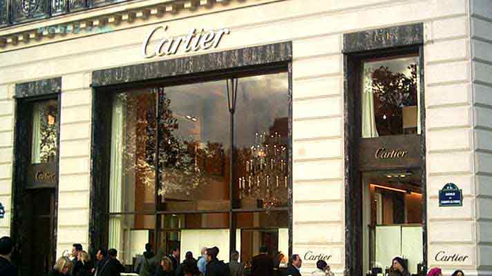 Cartier Avenue des Champs-Elysees