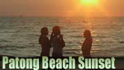 Photo Sunset in Phuket Patong sunset video