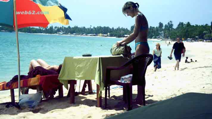 Photo from Dutch girl Simone in Unawatuna, Sri Lanka Simone in Unawatuna